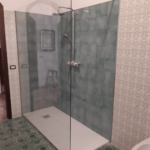 Cabina doccia in vetro temperato